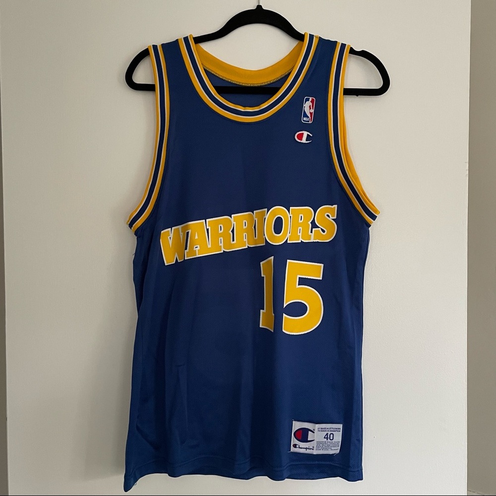 Vintage Latrell Sprewell Warriors jersey by Champion size 40
